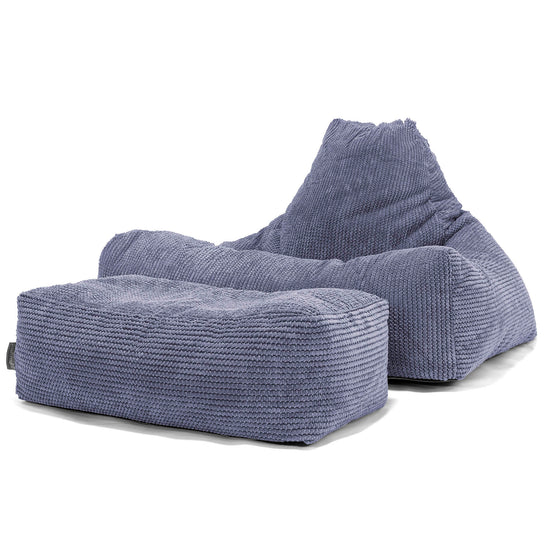 Lounger Beanbag - Pom Pom Purple 02