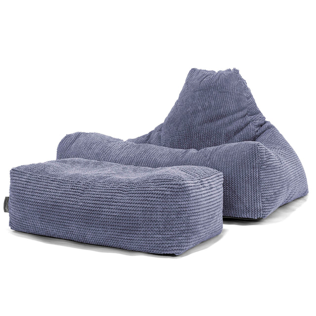 Lounger Beanbag - Pom Pom Purple 02