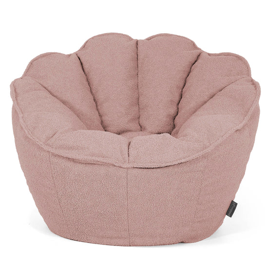 Natalia Sacco Bean Bag Chair - Boucle Pink 01