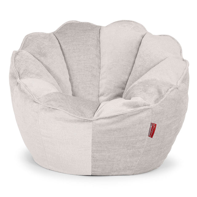 Natalia Sacco Bean Bag Chair - Chenille Cream 01
