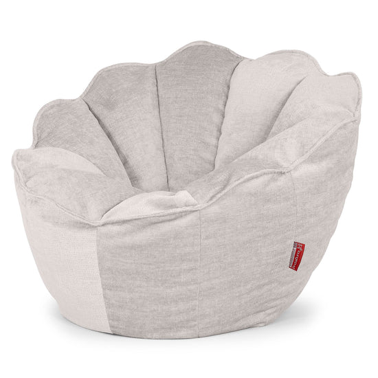 Natalia Sacco Bean Bag Chair - Chenille Cream 02