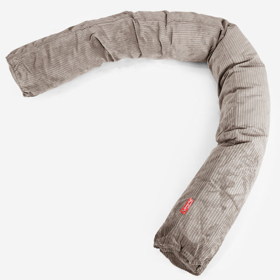 XXL Cuddle Cushion - Pinstripe Mink 01