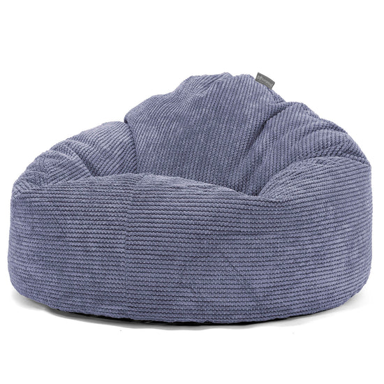 Archi Bean Bag Chair - Pom Pom Purple 01
