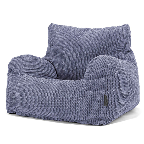 Bean Bag Armchair - Pom Pom Purple 01