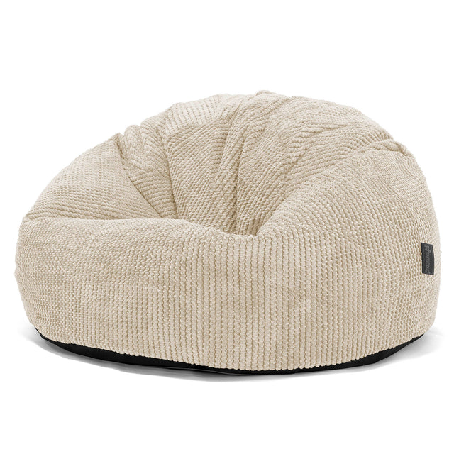 Classic Bean Bag Chair - Pom Pom Ivory 01
