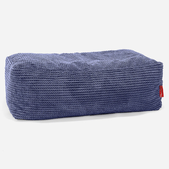 CloudSac 100 Memory Foam Footstool - Pom Pom Purple 01