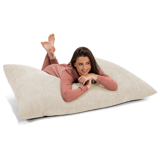 XL Pillow Beanbag - Pom Pom Ivory 03