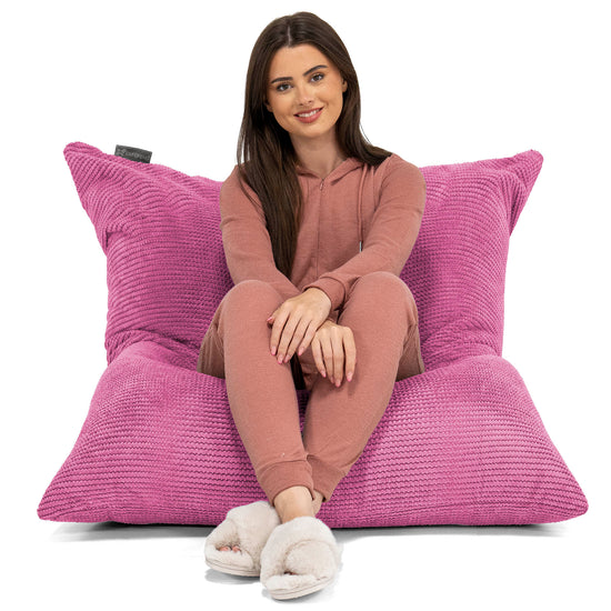 XL Pillow Beanbag - Pom Pom Pink 01