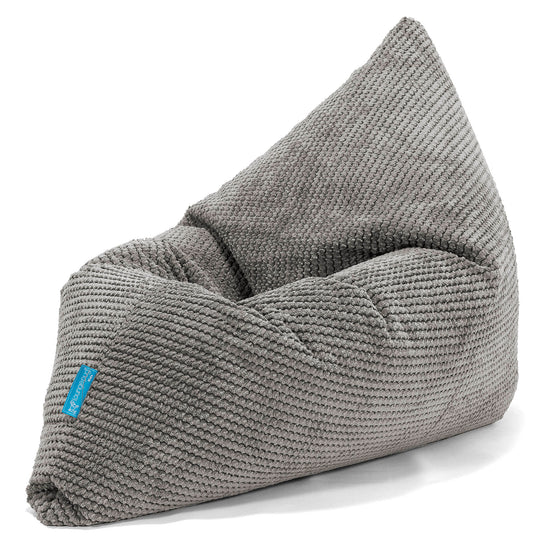 Children's Beanbag Pillow - Pom Pom Charcoal Grey 03