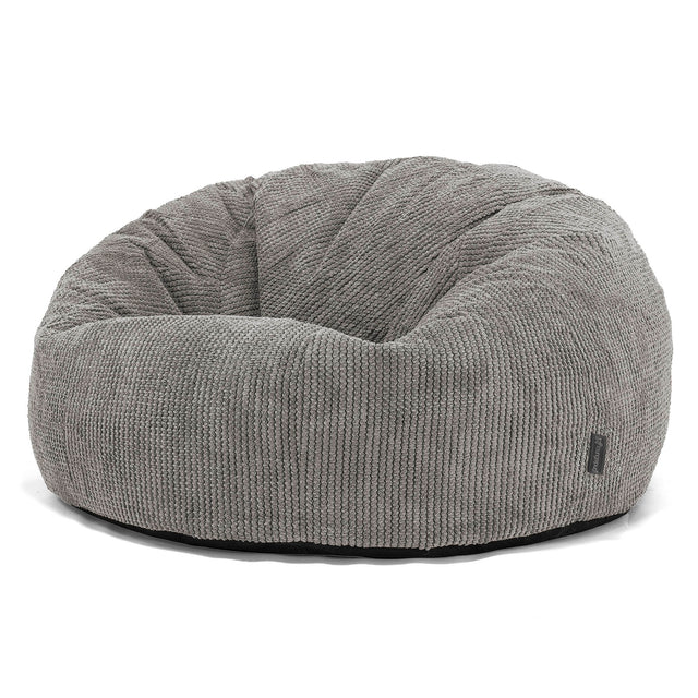 Classic Sofa Bean Bag - Pom Pom Charcoal Grey 01