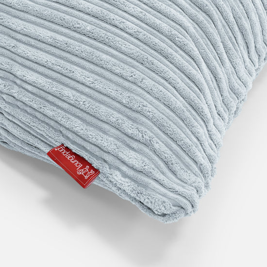 Rectangular Scatter Cushion 35 x 50cm - Cord Baby Blue 02