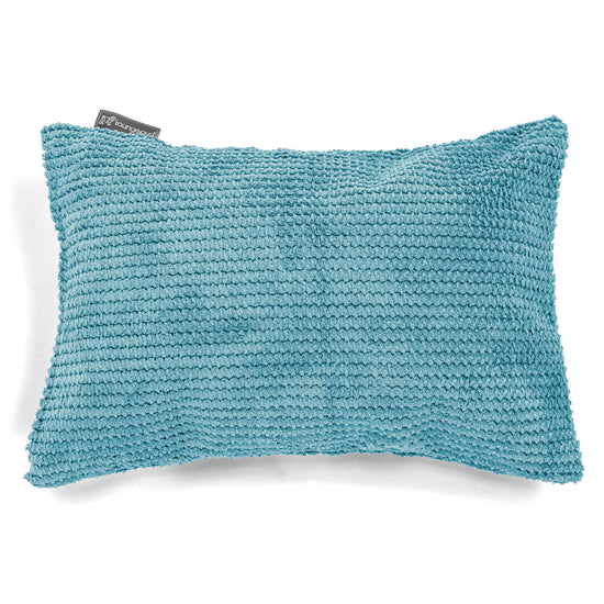 Rectangular Scatter Cushion 35 x 50cm - Pom Pom Aegean Blue 01