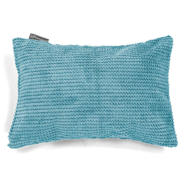 Rectangular Scatter Cushion 35 x 50cm - Pom Pom Aegean Blue 01