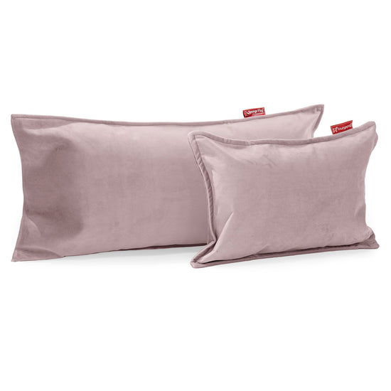 Rectangular Throw Pillow Cover 35 x 50cm - Velvet Rose Pink 03