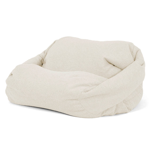 Sabine Bean Bag Armchair - Boucle Ivory 02
