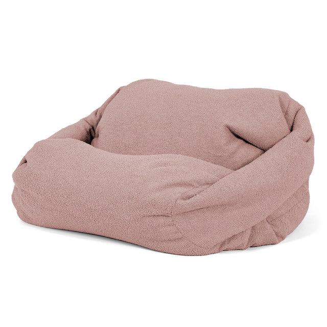 Sabine Bean Bag Armchair - Boucle Pink 02
