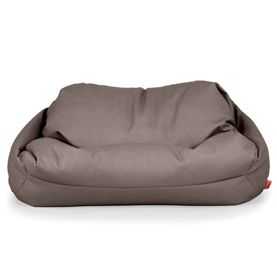 Sabine Bean Bag Sofa - Vegan Leather Chocolate 02