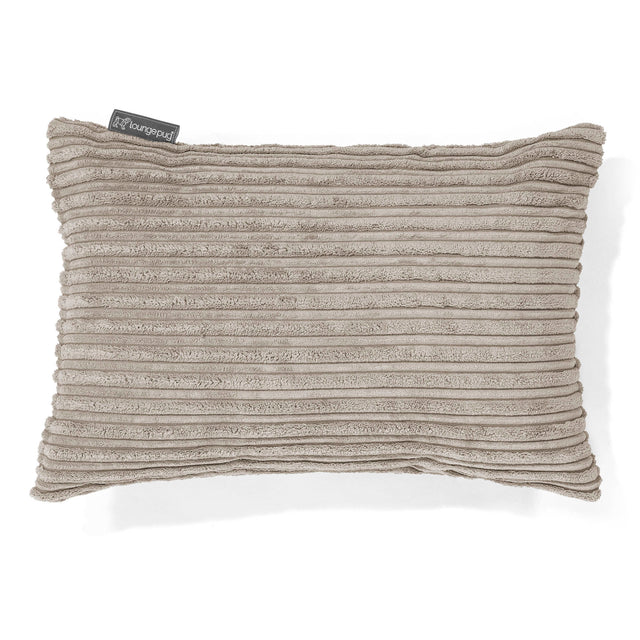 Rectangular Scatter Cushion Cover 35 x 50cm - Cord Mink 01