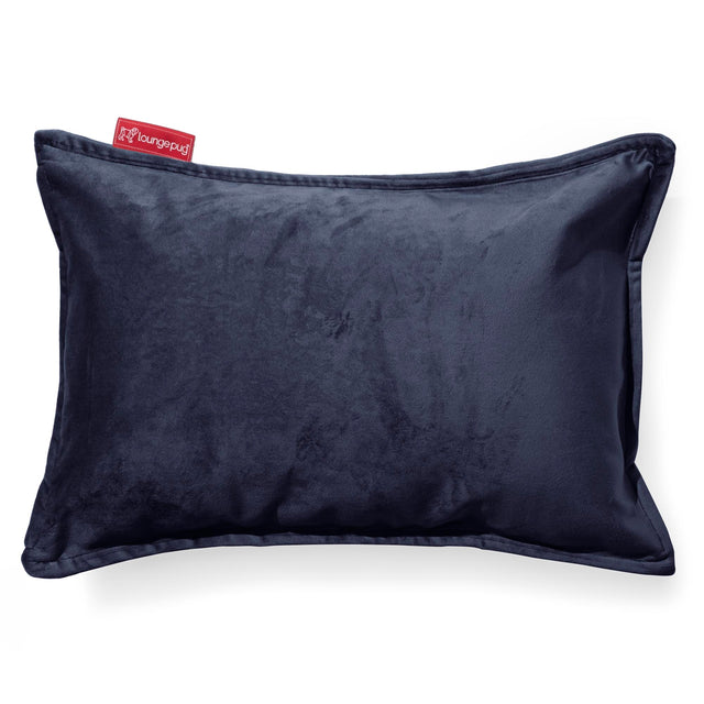 Rectangular Throw Pillow Cover 35 x 50cm - Velvet Midnight Blue 01