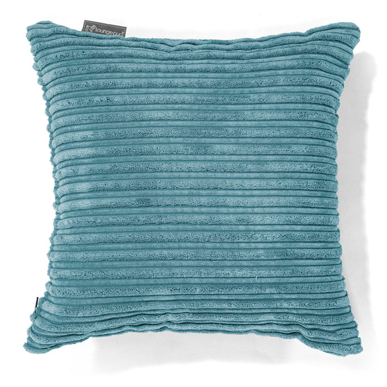 Scatter Cushion 47 x 47cm - Cord Aegean Blue