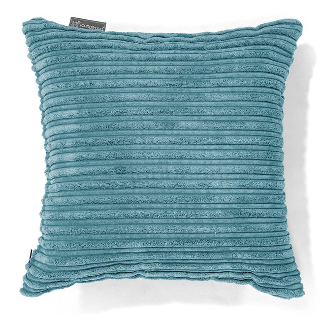 Scatter Cushion 47 x 47cm - Cord Aegean Blue