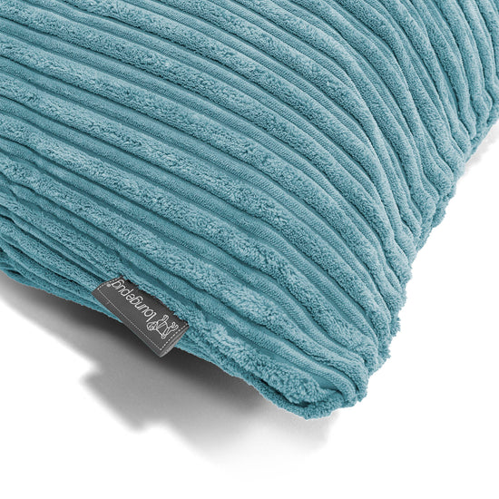 Scatter Cushion 47 x 47cm - Cord Aegean Blue