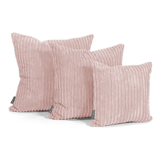 Scatter Cushion 47 x 47cm - Cord Blush Pink