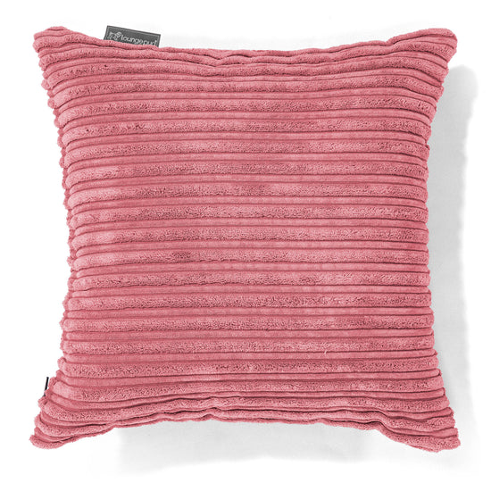 Scatter Cushion 47 x 47cm - Cord Coral Pink