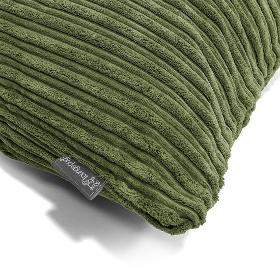 Scatter Cushion 47 x 47cm - Cord Forest Green 03