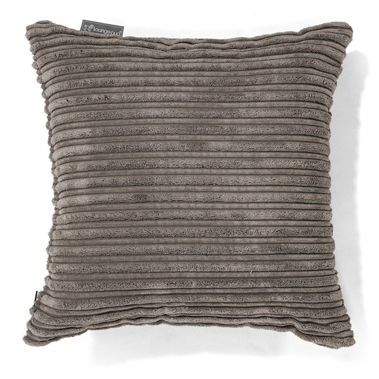 Scatter Cushion 47 x 47cm - Cord Graphite Grey