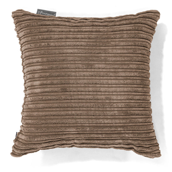 Scatter Cushion 47 x 47cm - Cord Mocha Brown