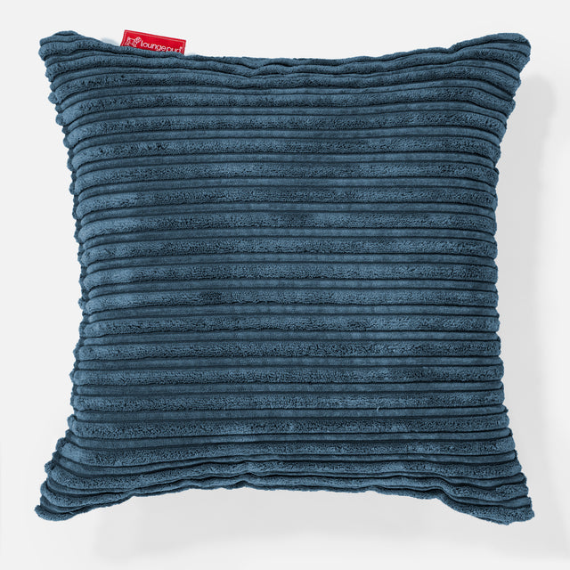 Scatter Cushion 47 x 47cm - Cord Navy Blue