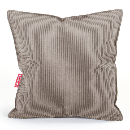 Scatter Cushion 47 x 47cm - Pinstripe Mink
