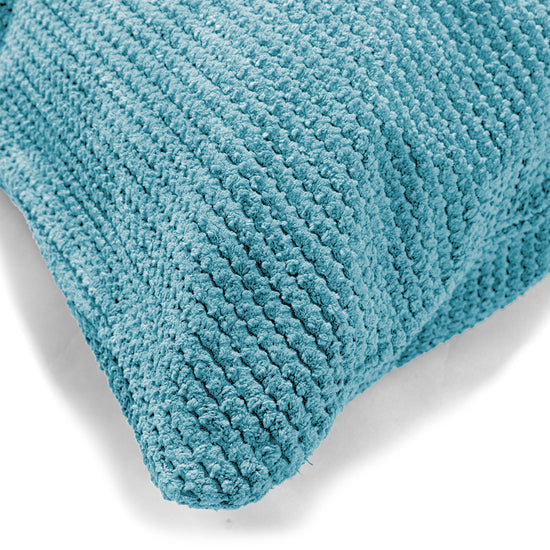 Scatter Cushion 47 x 47cm - Pom Pom Aegean Blue 03