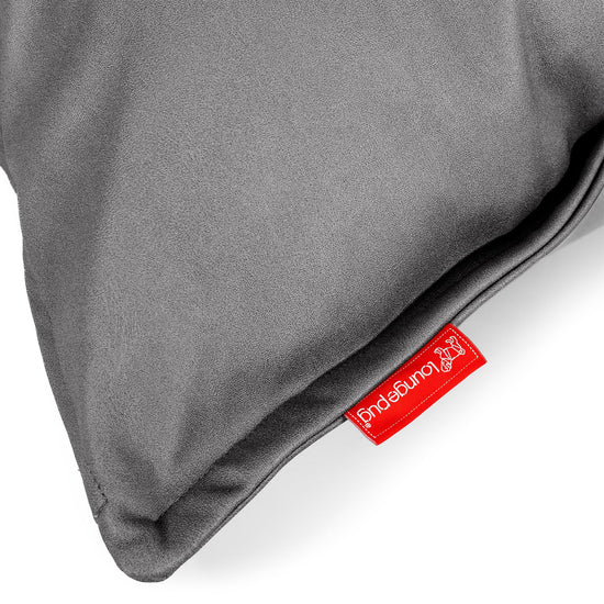 Scatter Cushion Cover 47 x 47cm - Vegan Leather Grey 03