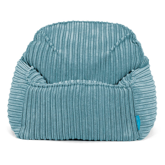 Sloucher Child's Bean Bag 2-6 yr - Cord Aegean Blue 02