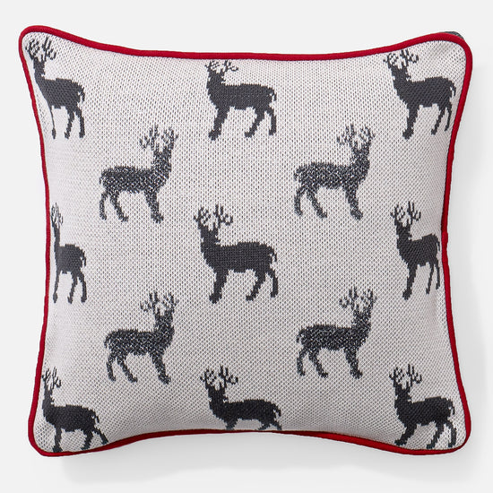 Decorative Cushion 47 x 47cm - 100% Cotton Stag