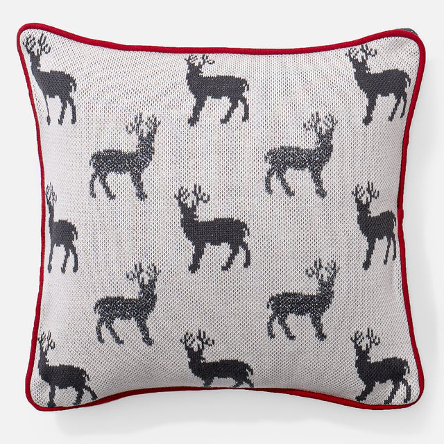 Decorative Cushion 47 x 47cm - 100% Cotton Stag