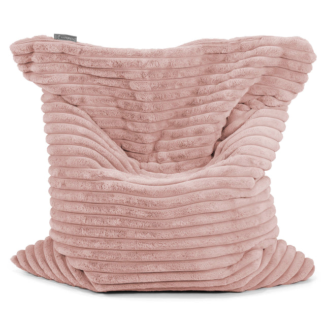 XL Pillow Beanbag - Ultra Plush Cord Dusty Pink 01