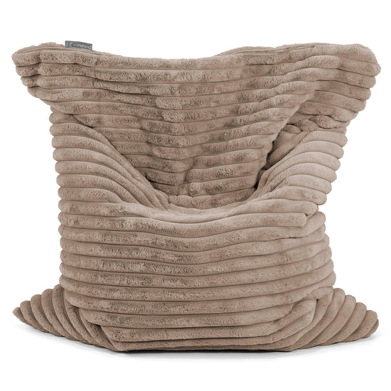 XL Pillow Beanbag - Ultra Plush Cord Minky 01