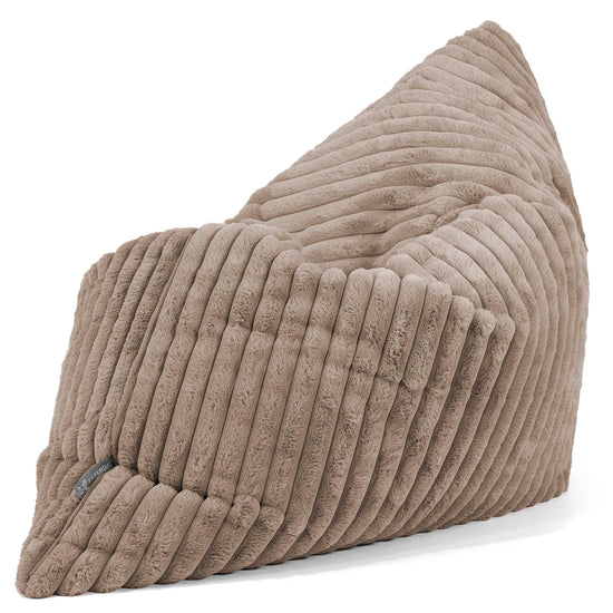 XL Pillow Beanbag - Ultra Plush Cord Minky 02