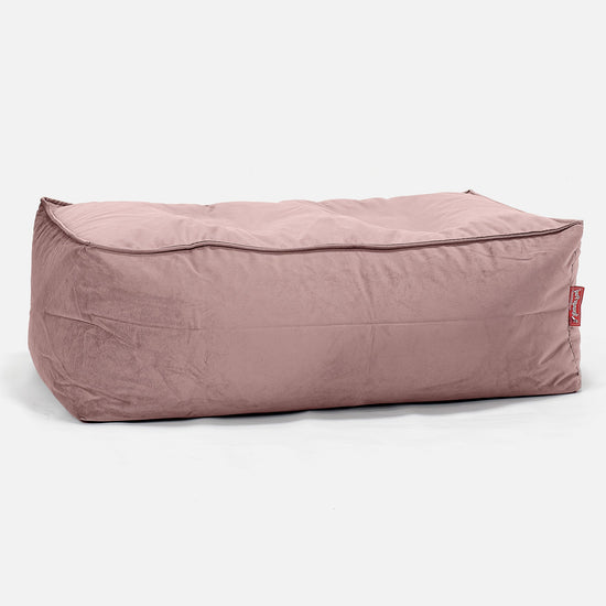 Large Footstool - Velvet Rose Pink 01