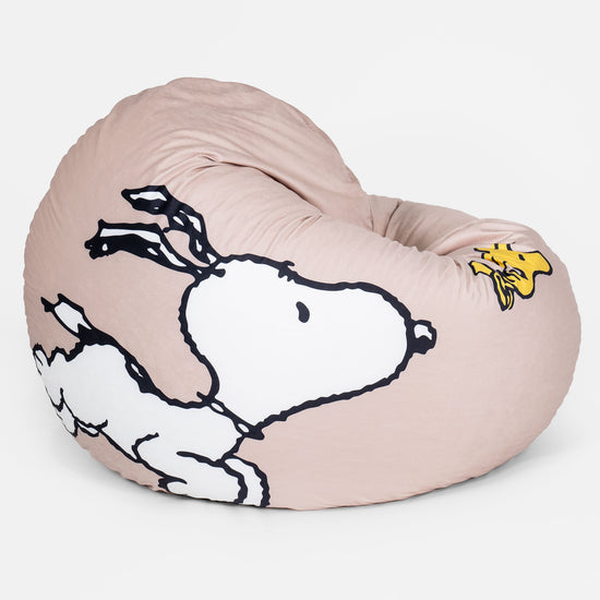 Snoopy Flexforma Adult Bean Bag Chair - Running 01
