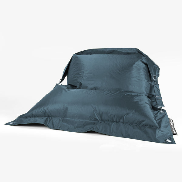 XXL Braced Garden Bean Bag - SmartCanvas™ Petrol Blue
