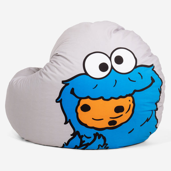 Flexforma Junior Children's Bean Bag Chair 2-14 yr - Cookie Monster