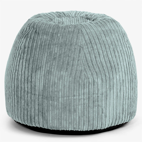 Desk Chair Pouf - Cord Mint Green 01