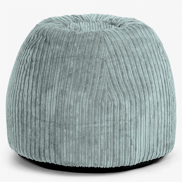 Desk Chair Pouf - Cord Mint Green 01