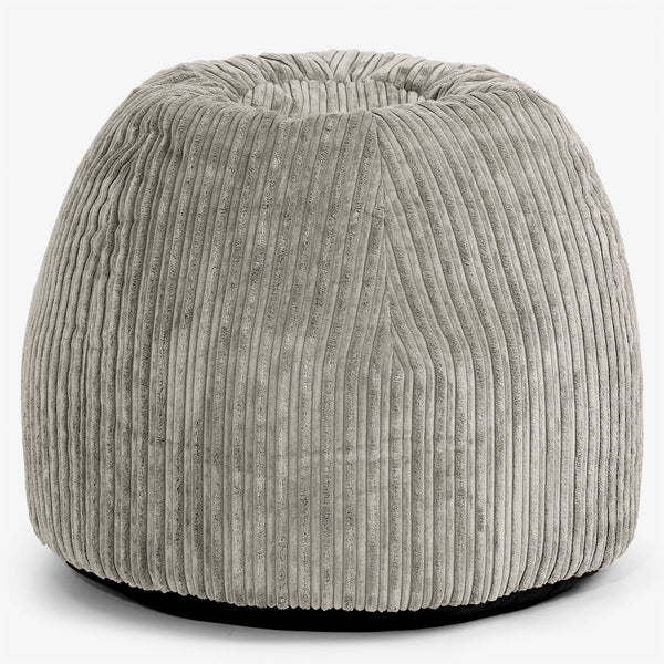 Desk Chair Pouf - Cord Mink 01