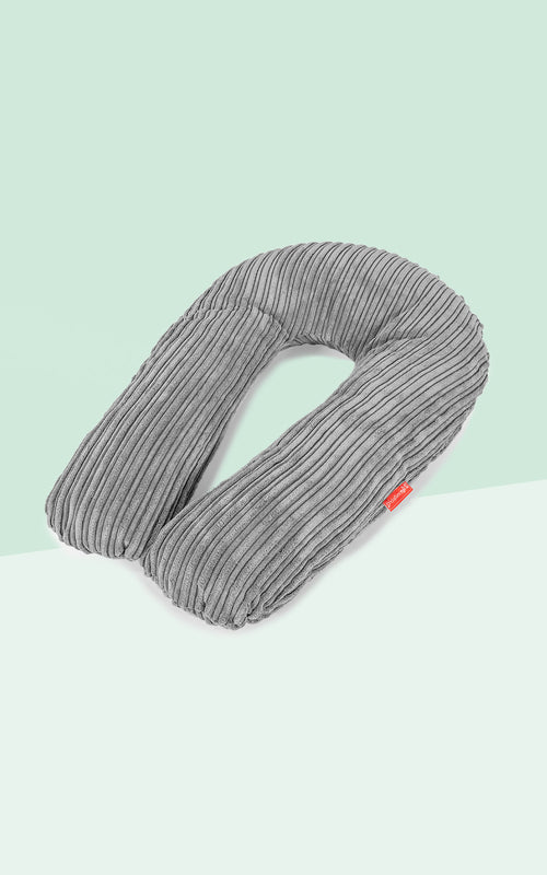 Hug Pillow Cord Aluminium Silver
