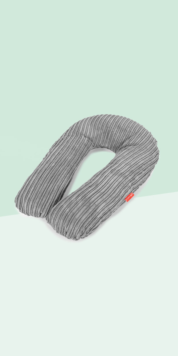 Hug Pillow Cord Aluminium Silver